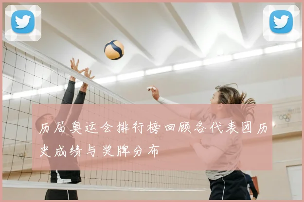 历届奥运会排行榜回顾各代表团历史成绩与奖牌分布
