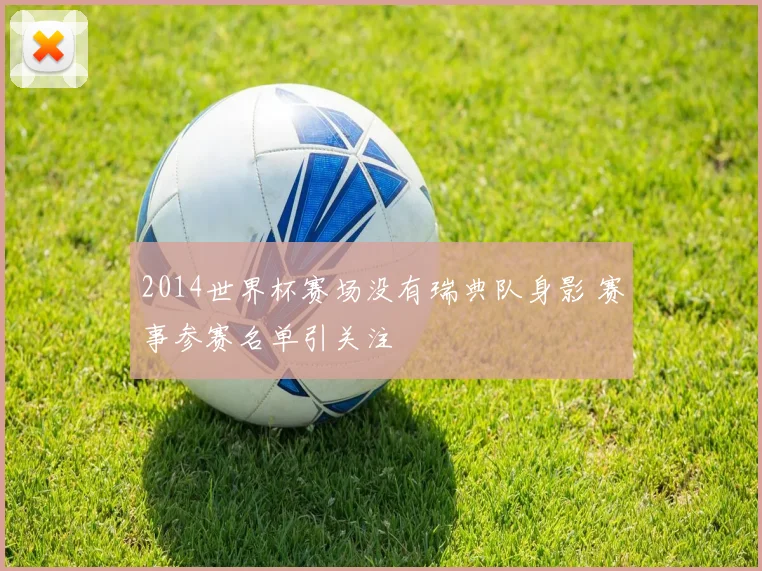 2014世界杯赛场没有瑞典队身影 赛事参赛名单引关注